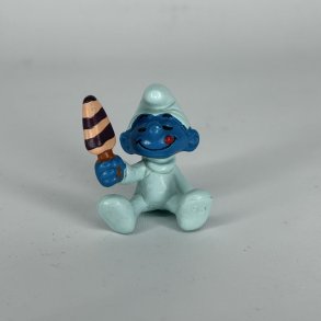 Baby Sm�lf med is Beige - Schleich Patineret 