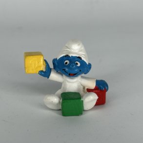 BabySm�lf med klodser - Schleich Patineret 