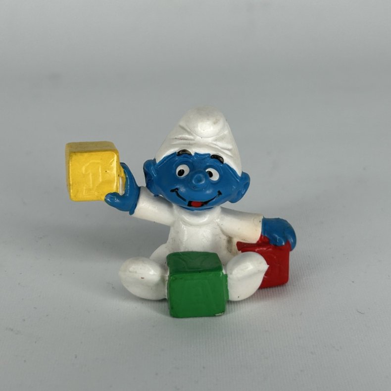 BabySm�lf med klodser - Schleich Patineret 