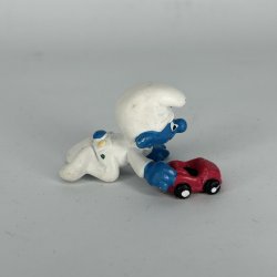 Baby Sm�lf med bil - Schleich Patineret 