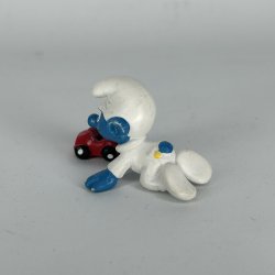 Baby Sm�lf med bil - Schleich Patineret 