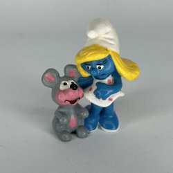 Sm�lfine med Mus - Schleich Patineret 