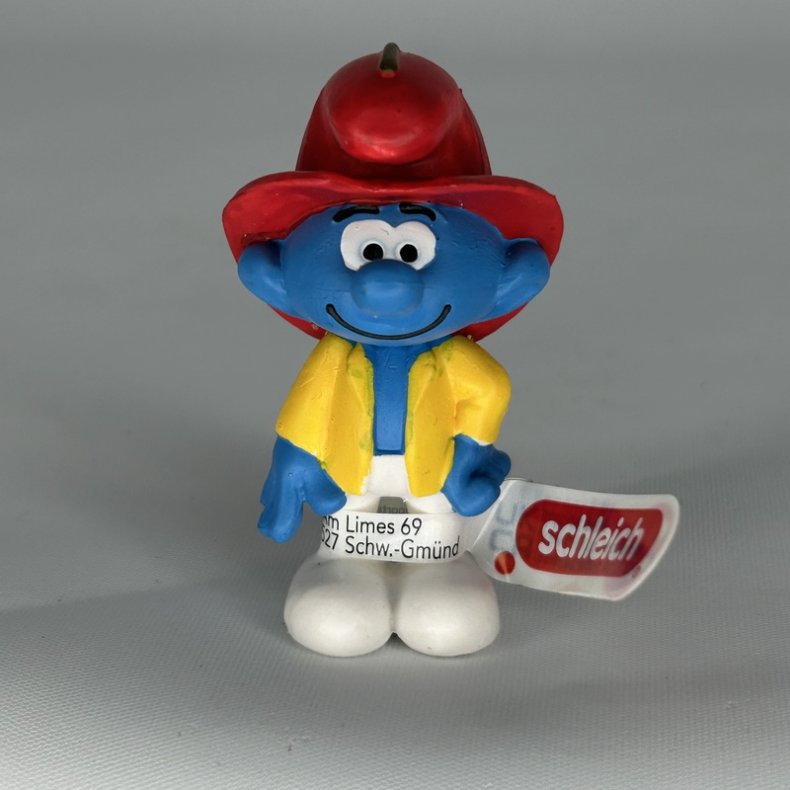 Brandmand Sm�lf M�rk gul - Schleich 