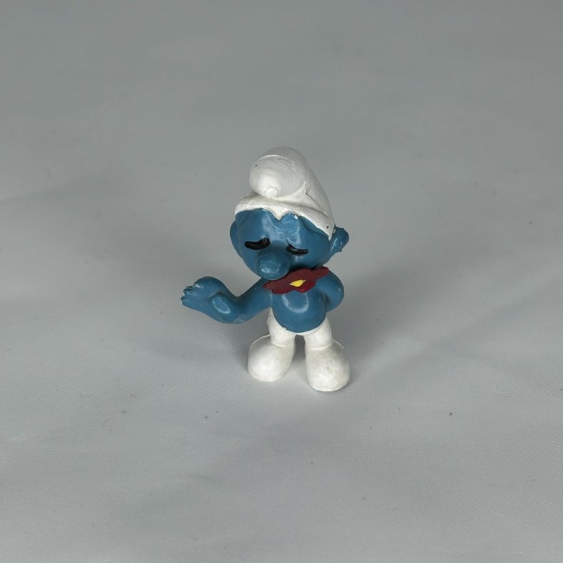 Sm�lf med Blomst - Schleich Patineret 