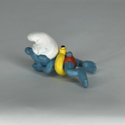 Sv�mmer Sm�lf Gul - Schleich Patineret 