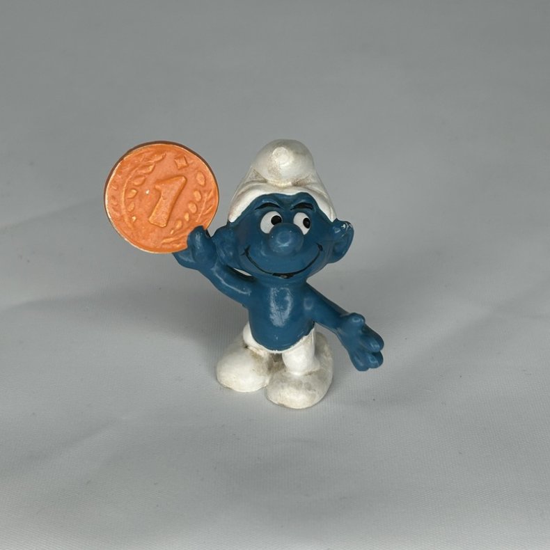 Coin Sm�lf - Schleich Patineret