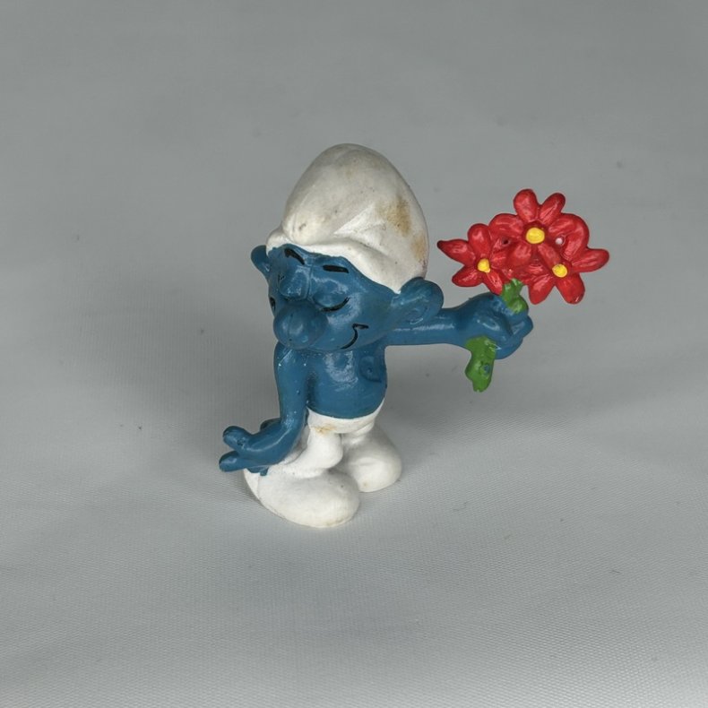 Blomster Sm�lf - Schleich Patineret 