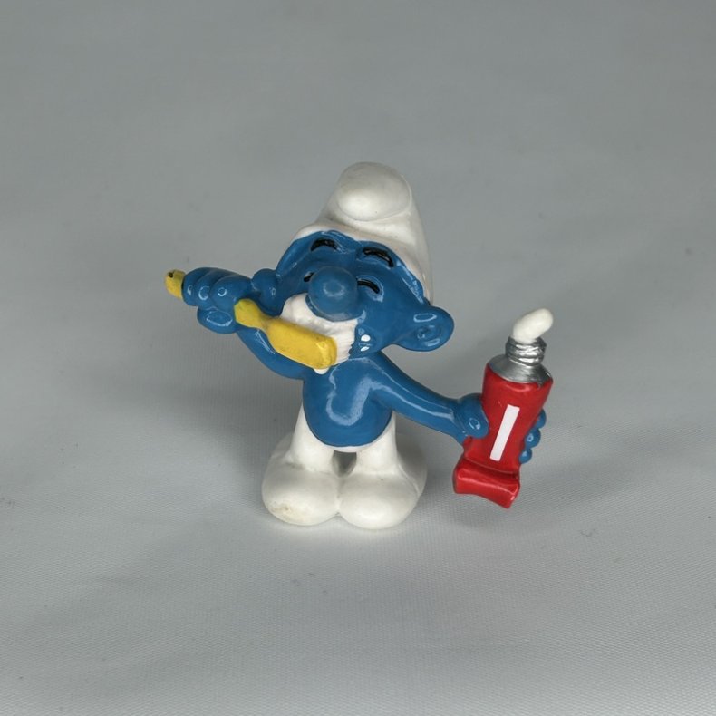 Sm�lf Tandb�rstning - Schleich Patineret 