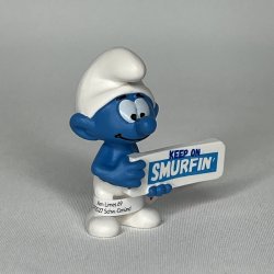 Smlf med skilt - Schleich